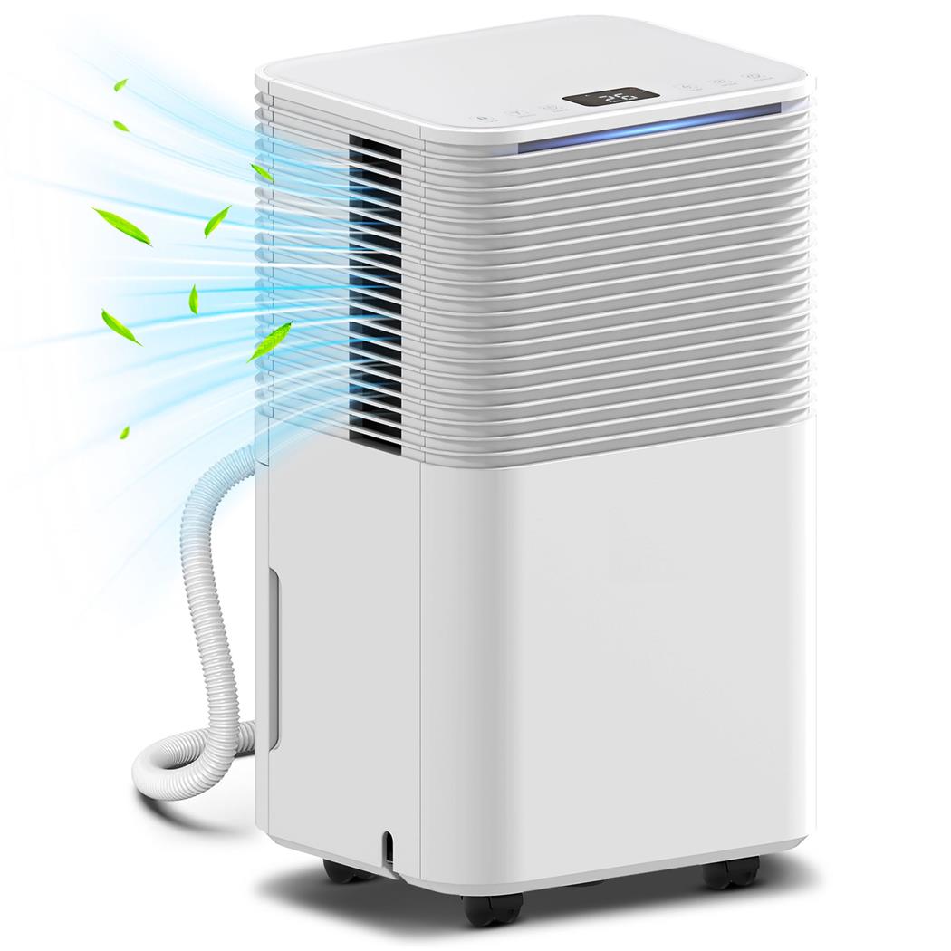 Osuszacz Powietrza CLIMAFIX do Domu i Biura, Zbiornik 2 l, 3 Tryby, Wyświetlacz LED, Timer, kolor Biały