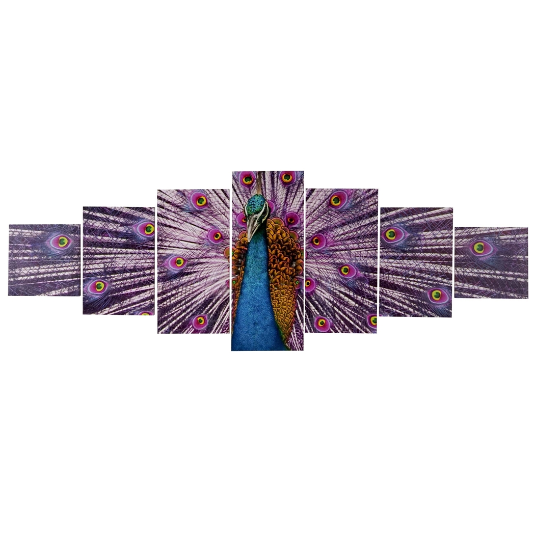 Obraz PAW, 7-częściowy, wymiary 87x245 cm