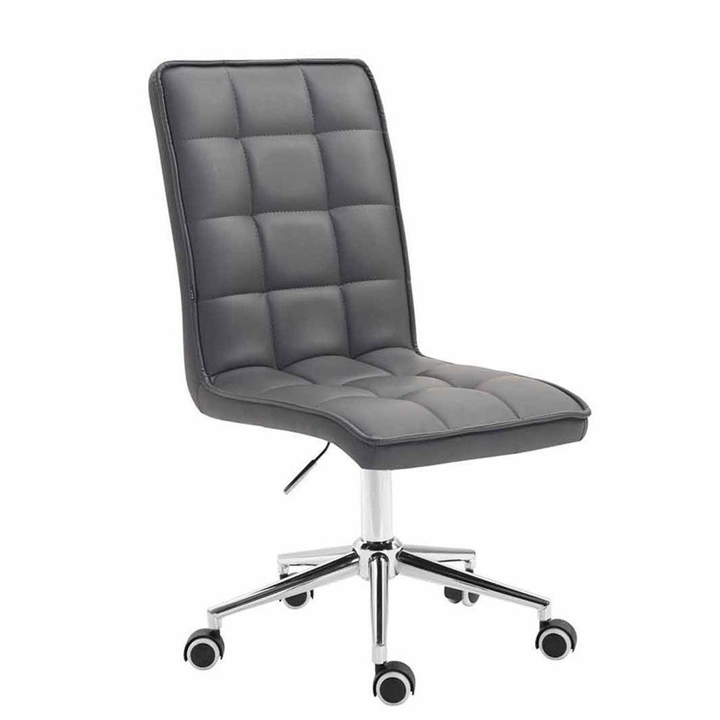 Krzesło Biurowe FIRAS, Ekskluzywny Design, Regulacja Wysokości, Kolor Szary