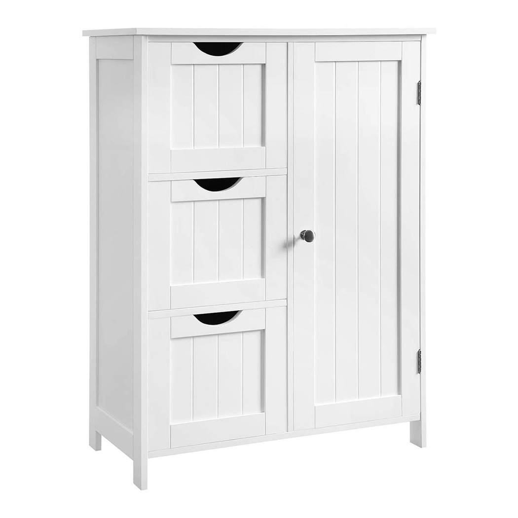 Szafka LULU, Wymiary 55x30x81 cm, Nowoczesny Design, kolor Biały