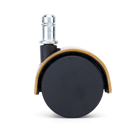 Zestaw 5 szt. Kółka Plastikowe COVER do Wykładzin 11 mm / 50 mm, Elegancki Design, kolor Złoty