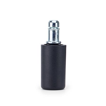 5 szt. Stopki do Krzesła Biurowego PAD 20, Trzpień 11 mm, Antypoślizgowe, Bezpieczne i Wytrzymałe