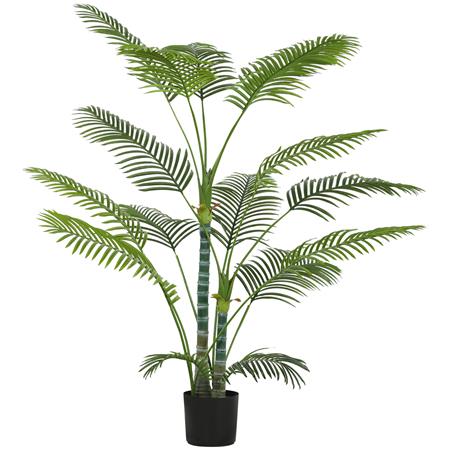 Roślina Biurowa DORNEO, Sztuczna Palma w Donicy, Wysokość 170 cm, Do Pomieszczeń, Zielone Liście