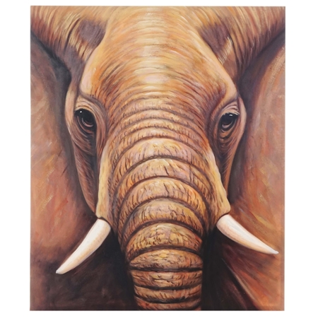 Obraz olejny GRUBOSKÓR, ręcznie malowany, 120x100 cm